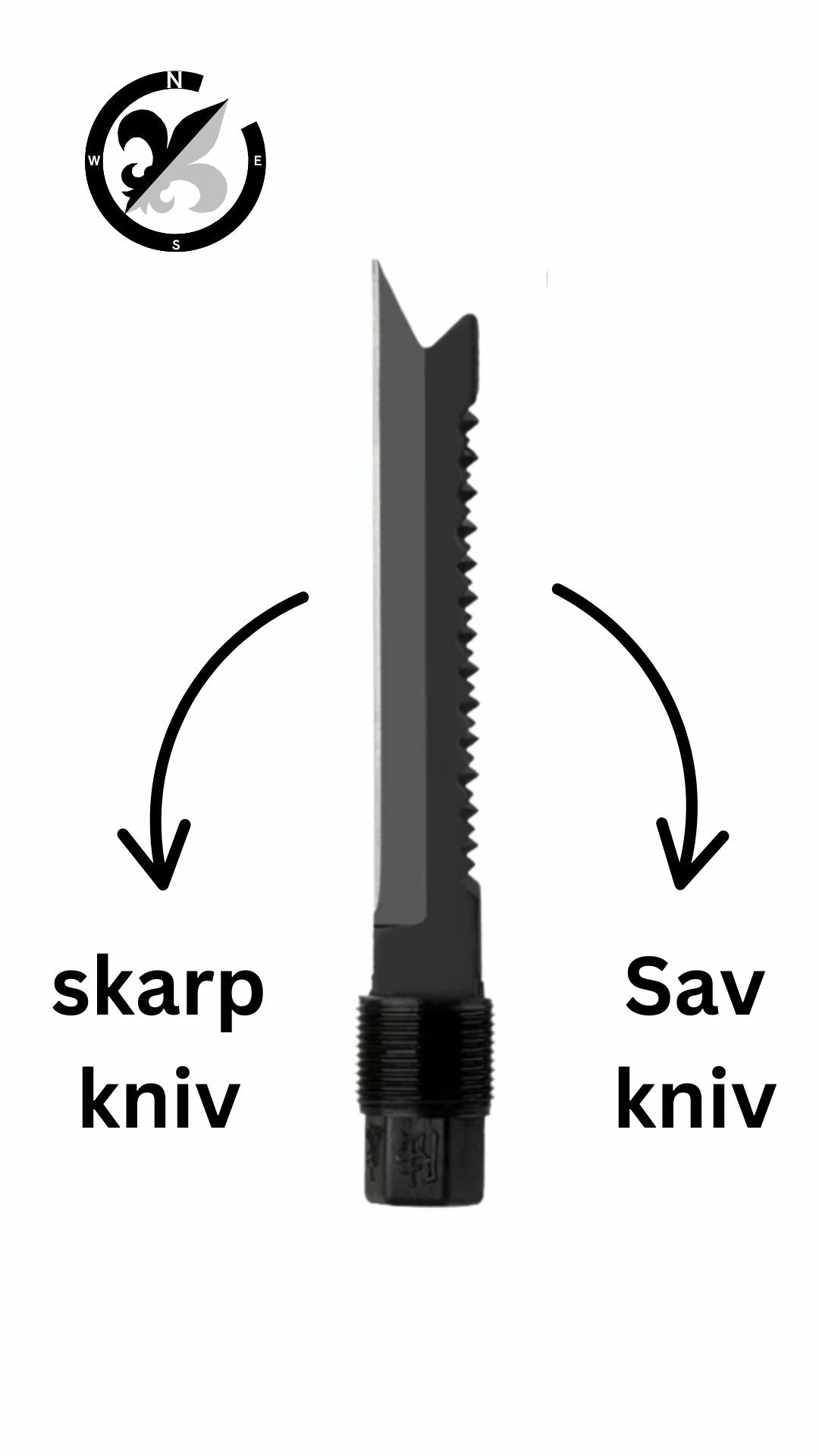 Multifunktionel sammenklappelig skovl