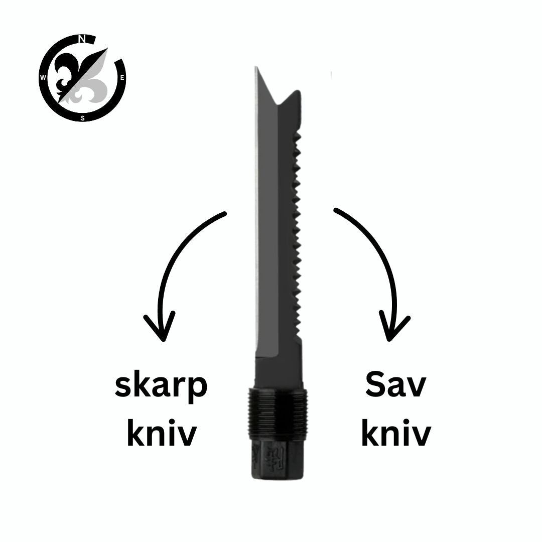 Multifunktionel sammenklappelig skovl