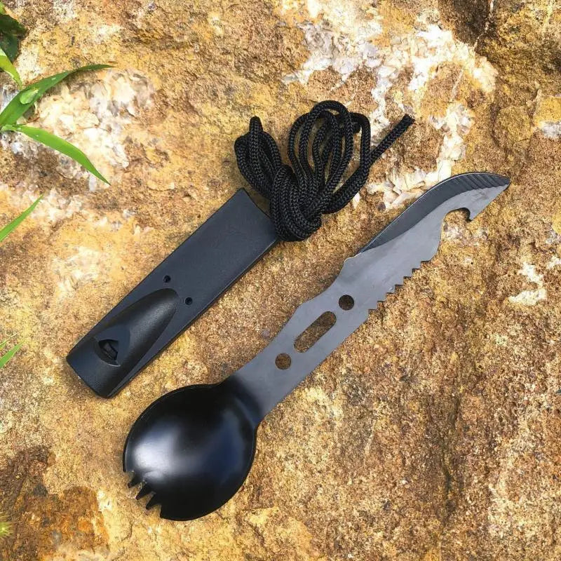Camping Bestiksæt Rustfri