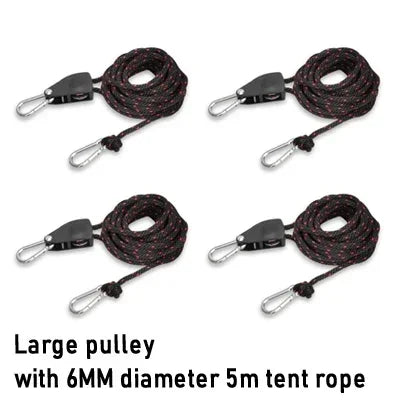 4Pcs Justerbar Rebsikring