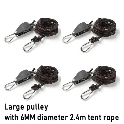 4Pcs Justerbar Rebsikring