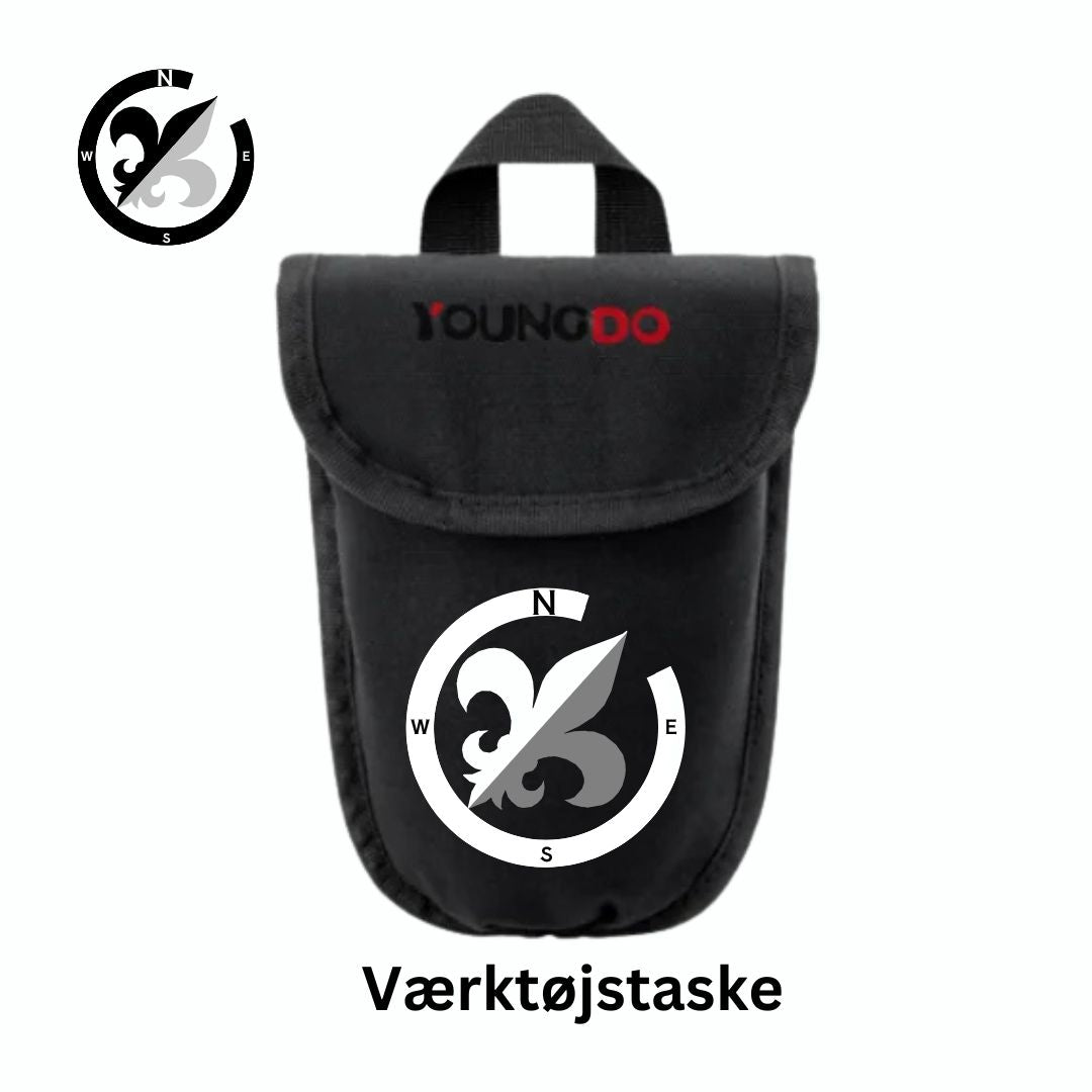 Multifunktionel sammenklappelig skovl