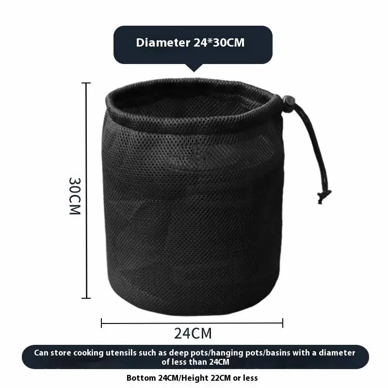 Sacola organizadora para camping