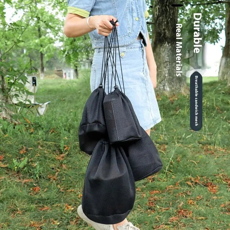 Sacola organizadora para camping