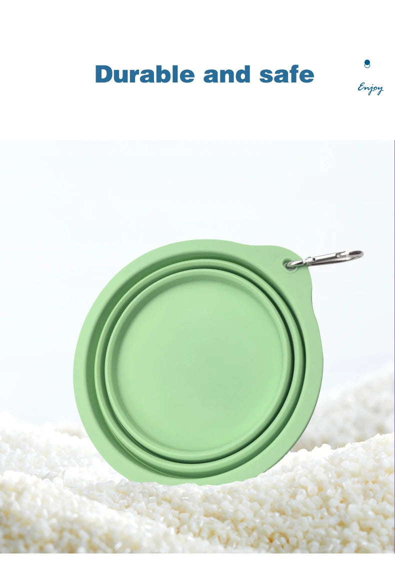Tigela Retrátil de Silicone 650ml
