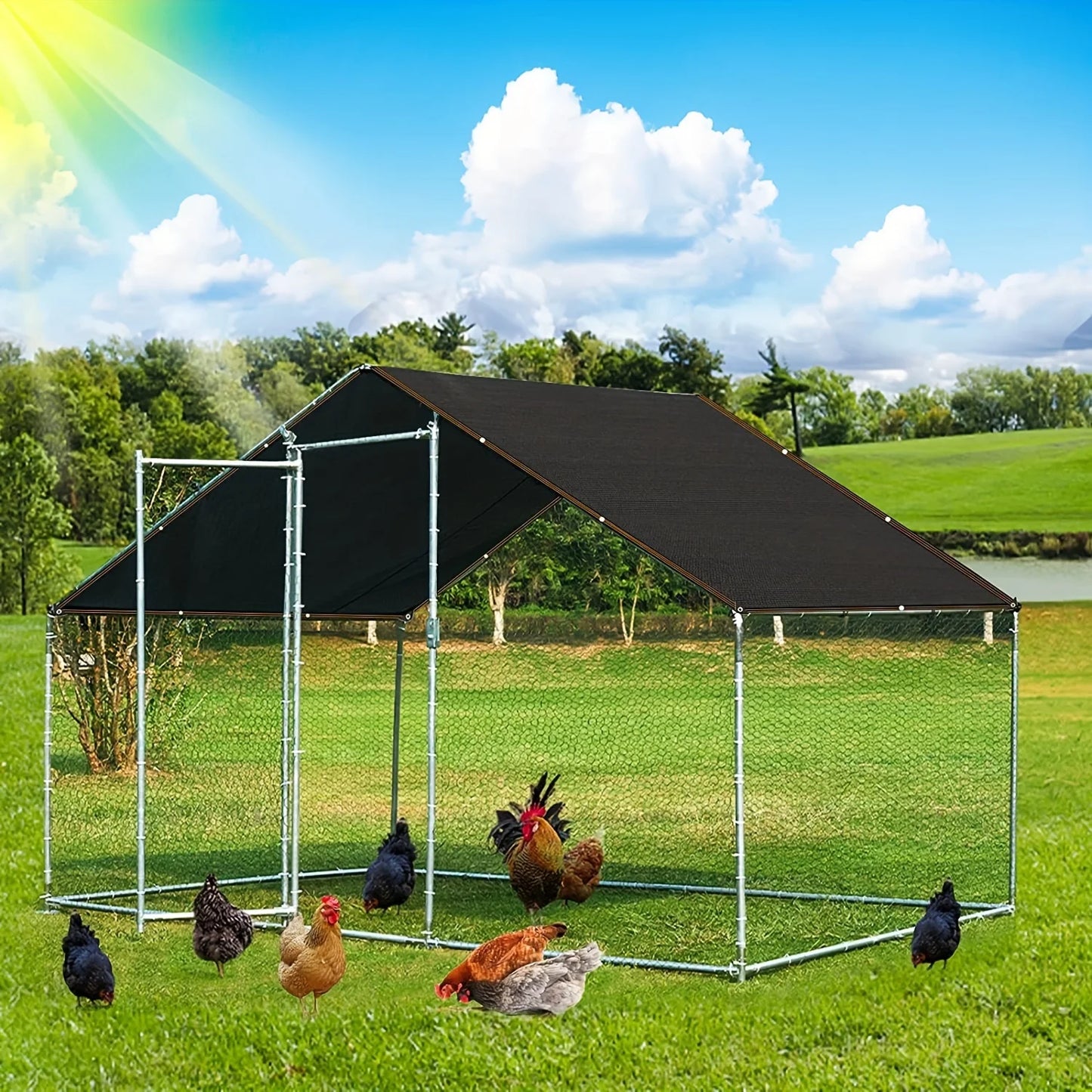 Black Shade Cloth Sunblock Mesh Cover Tapet kant med tyller, solnet til pergola, planter drivhus, haver, gårdhave, baldakin