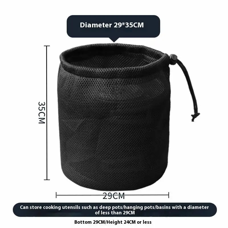 Sacola organizadora para camping