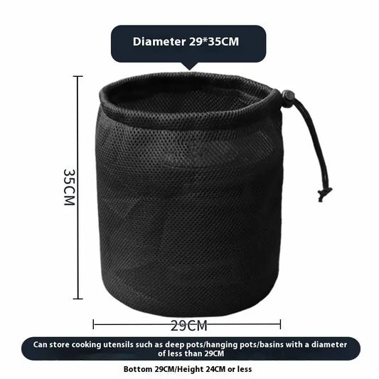 Sacola organizadora para camping