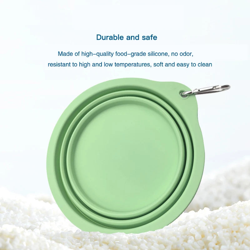 Tigela Retrátil de Silicone 650ml