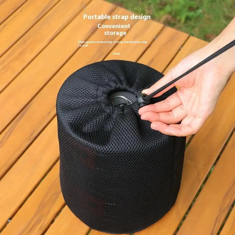 Sacola organizadora para camping